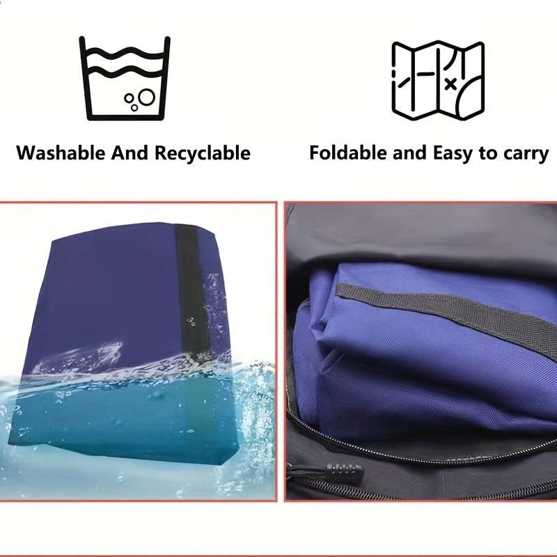 Minimalist Zipper Duffle Bag Lightweight Storage Bag