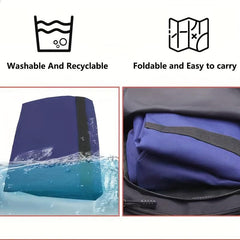 Minimalist Zipper Duffle Bag Lightweight Storage Bag