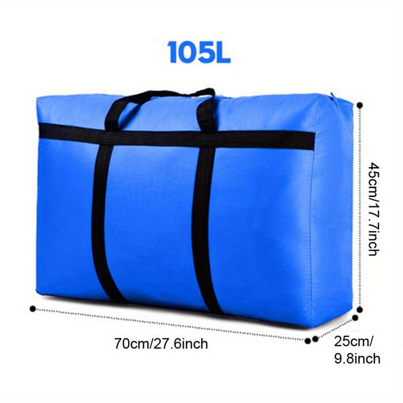 Minimalist Zipper Duffle Bag Lightweight Storage Bag