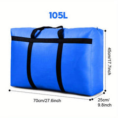 Minimalist Zipper Duffle Bag Lightweight Storage Bag
