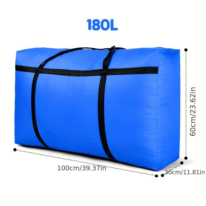 Minimalist Zipper Duffle Bag Lightweight Storage Bag