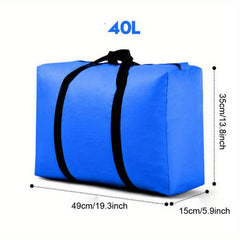 Minimalist Zipper Duffle Bag Lightweight Storage Bag