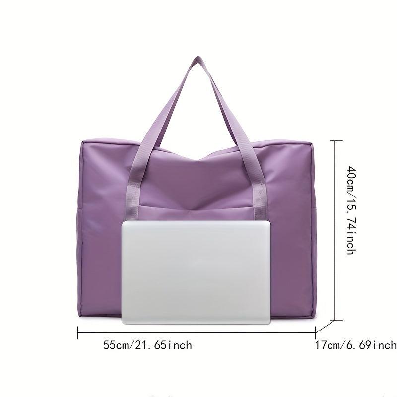 Large Capacity Duffle Bag with Zipper
