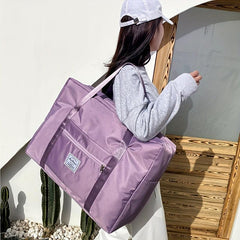 Large Capacity Duffle Bag with Zipper
