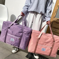 Large Capacity Duffle Bag with Zipper