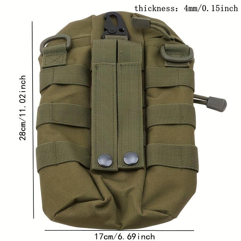 Outdoor Water Bottle Bag Military Kettle Bag Camping Riding Hiking