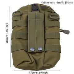 Outdoor Water Bottle Bag Military Kettle Bag Camping Riding Hiking