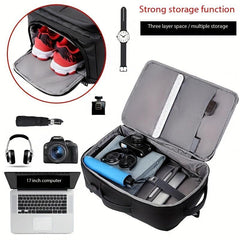 Large Capacity Travel Backpack USB Charging Lightweight Daypack