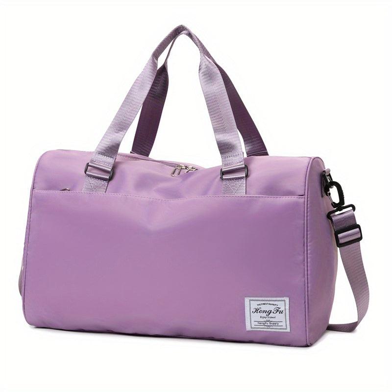 Foldable Travel Duffle Bag for Sports Gym Storage Carry On Weekender