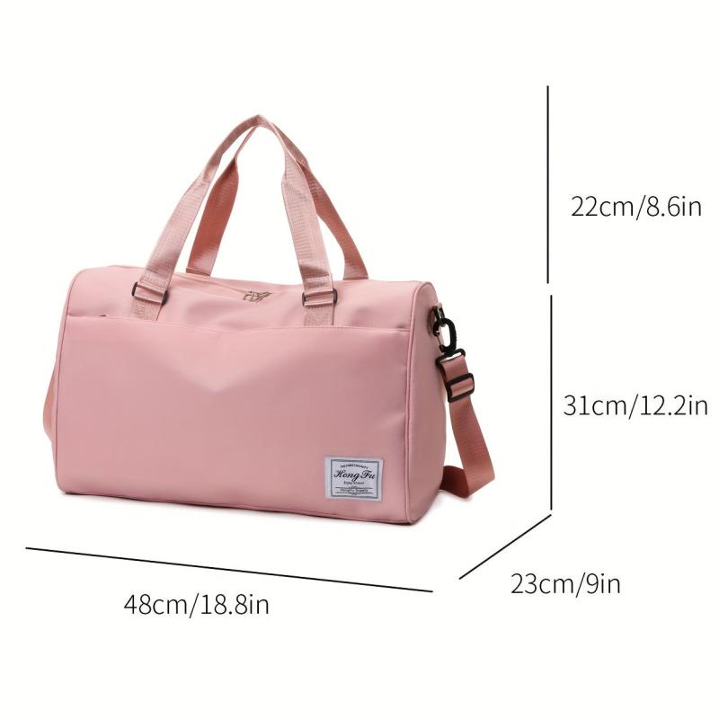 Foldable Travel Duffle Bag for Sports Gym Storage Carry On Weekender