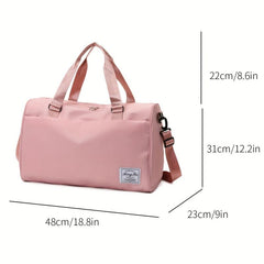 Foldable Travel Duffle Bag for Sports Gym Storage Carry On Weekender