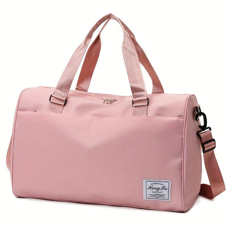 Foldable Travel Duffle Bag for Sports Gym Storage Carry On Weekender