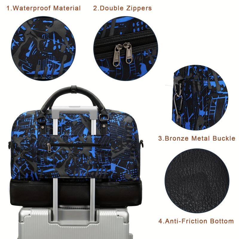 Large Capacity Travel Duffle Bag Portable Sports Gym Storage Bag