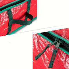 Portable Christmas Wrapping Paper Storage Bag With Interior Pockets