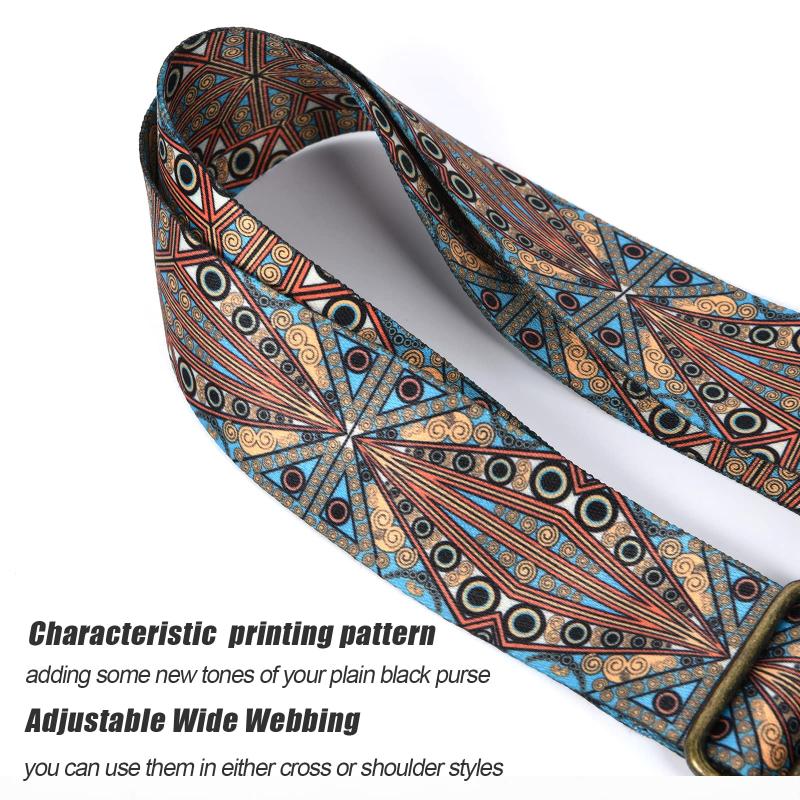 Wide Purse Straps For Women Crossbody Bags Replacement Guitar Strap