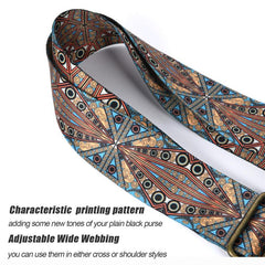 Wide Purse Straps For Women Crossbody Bags Replacement Guitar Strap