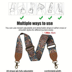 Wide Purse Straps For Women Crossbody Bags Replacement Guitar Strap