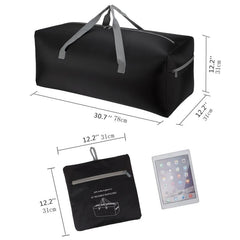 Foldable Travel Duffel Bag Lightweight Zipper Handbag