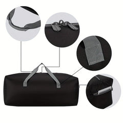 Foldable Travel Duffel Bag Lightweight Zipper Handbag