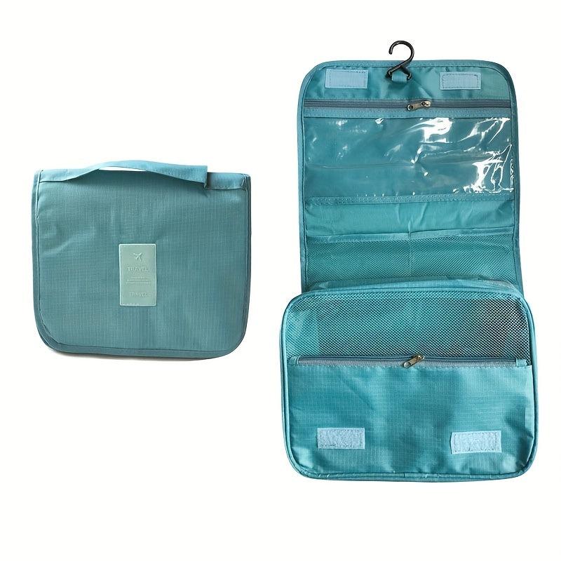 Hangable Hook Cosmetic Bag Large Capacity Portable Makeup Storage Bag