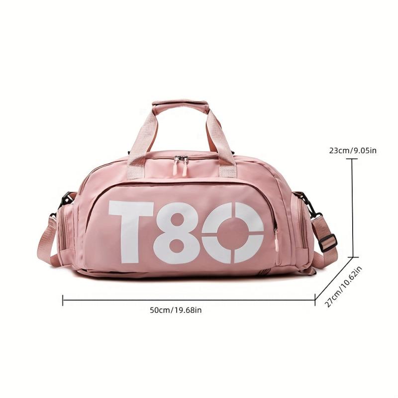 Large Travel Gym Duffle Bag Portable Nylon Weekender Bag Carry on Overnight