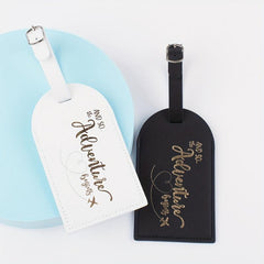 2pcs Couple Luggage Tags Set