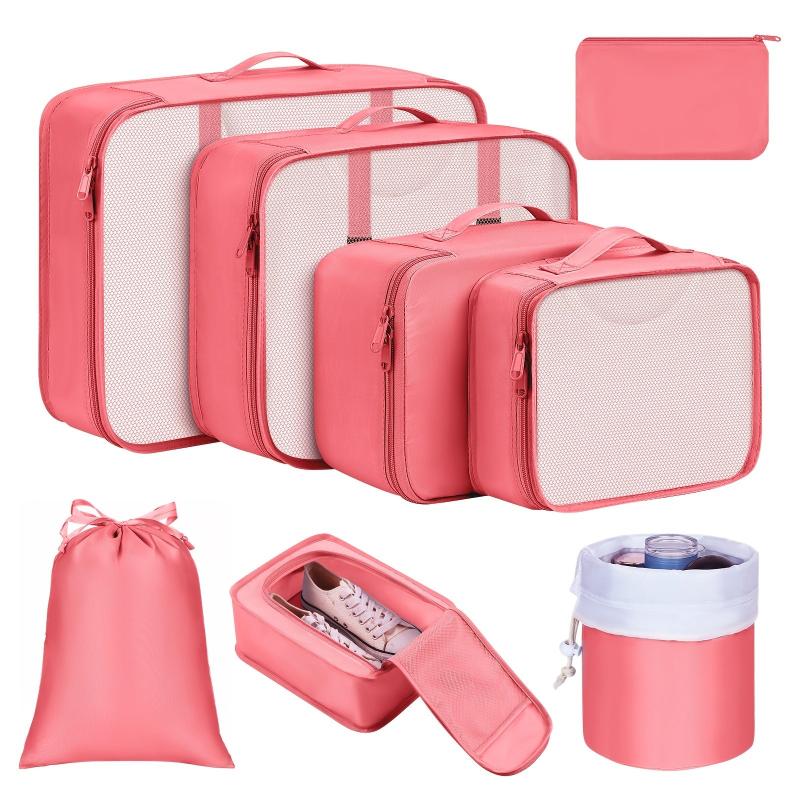 8 Pcs Travel Storage Bags Lightweight Foldable Luggage Bag