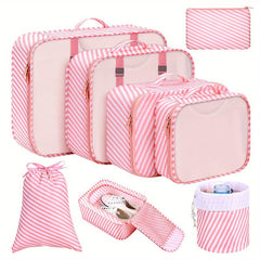 8 Pcs Travel Storage Bags Lightweight Foldable Luggage Bag