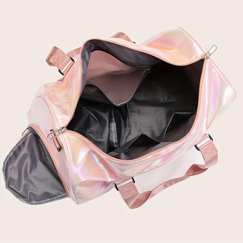 Large Capacity Weekender Duffle Bag with Shoe Compartment