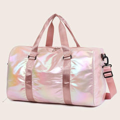 Large Capacity Weekender Duffle Bag with Shoe Compartment