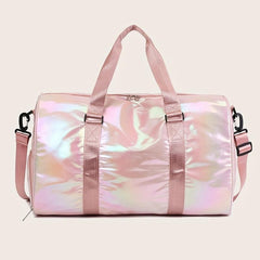 Large Capacity Weekender Duffle Bag with Shoe Compartment