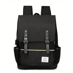 Casual Backpack Large Capacity Rucksack Versatile Travel Flap Backpack