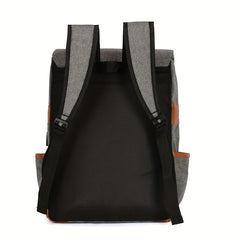 Casual Backpack Large Capacity Rucksack Versatile Travel Flap Backpack