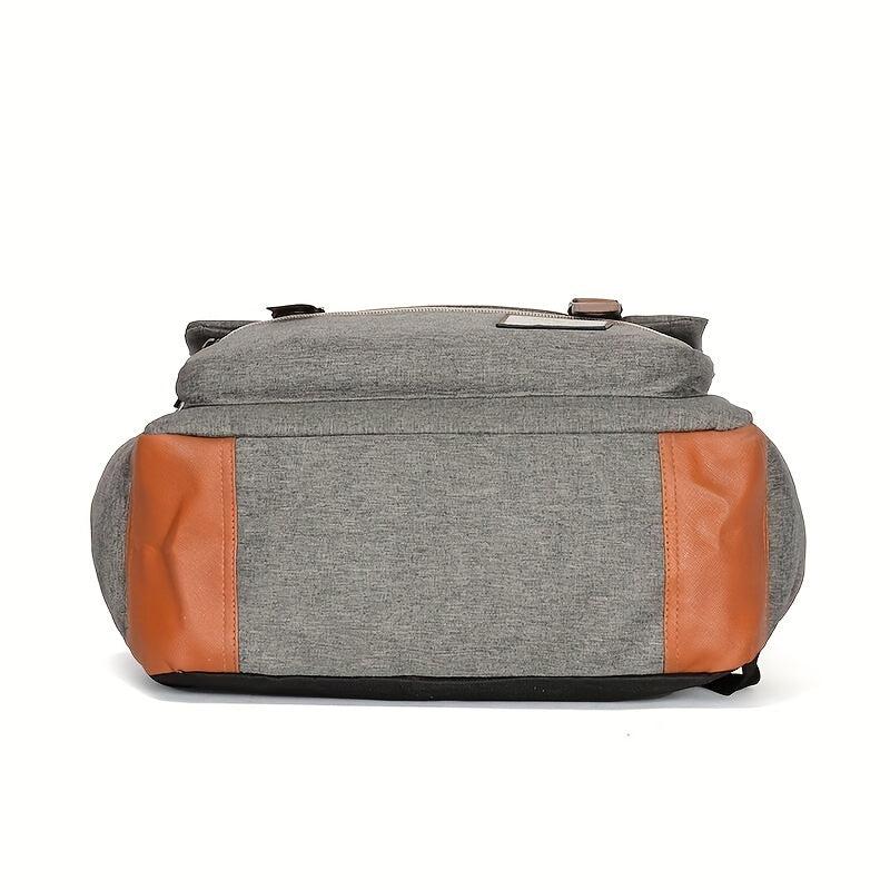 Casual Backpack Large Capacity Rucksack Versatile Travel Flap Backpack