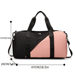 Large Capacity Sports Fitness Gym Bag Carry On Weekender Overnight Bag