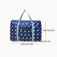 Foldable Travel Duffle Bag Portable Quilt Storage Bag Large Capacity