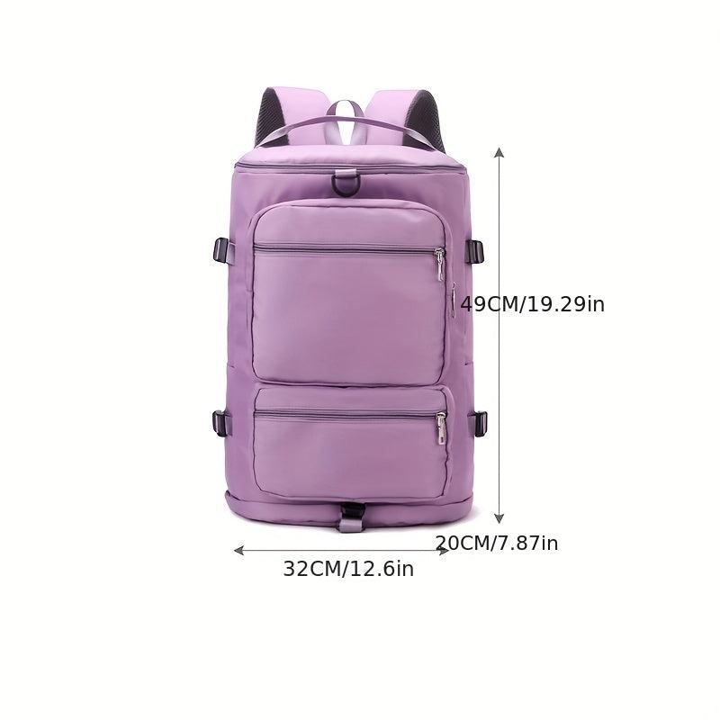 Large Capacity Minimalist Gym Bag with Pockets