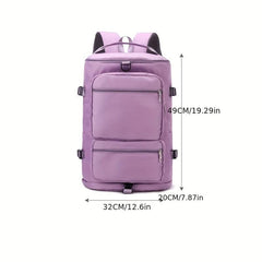 Large Capacity Minimalist Gym Bag with Pockets