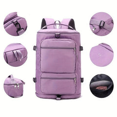 Large Capacity Minimalist Gym Bag with Pockets