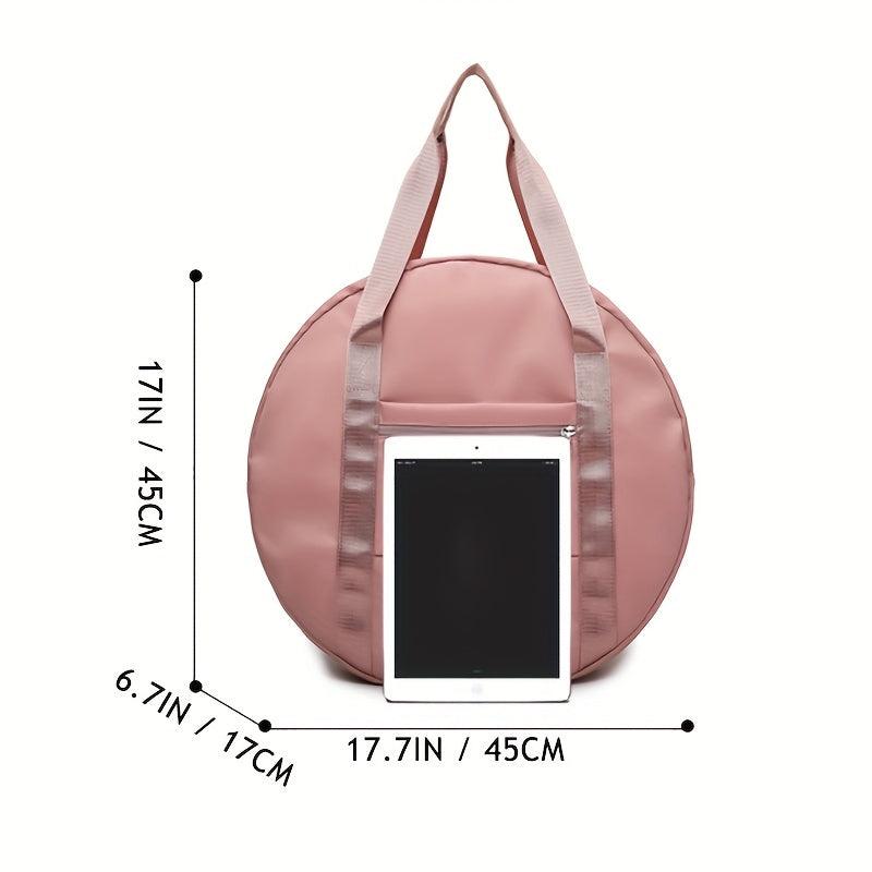Functional Sports Fitness Bag with Wet Separation, Large Capacity Travel Duffle