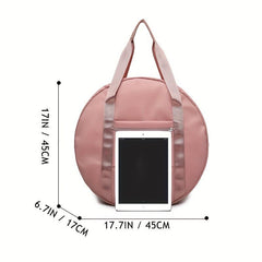 Functional Sports Fitness Bag with Wet Separation, Large Capacity Travel Duffle