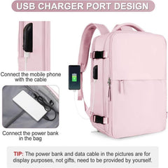 Large Capacity Carry On Backpack With Charging Port
