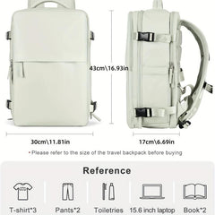 Large Capacity Carry On Backpack With Charging Port