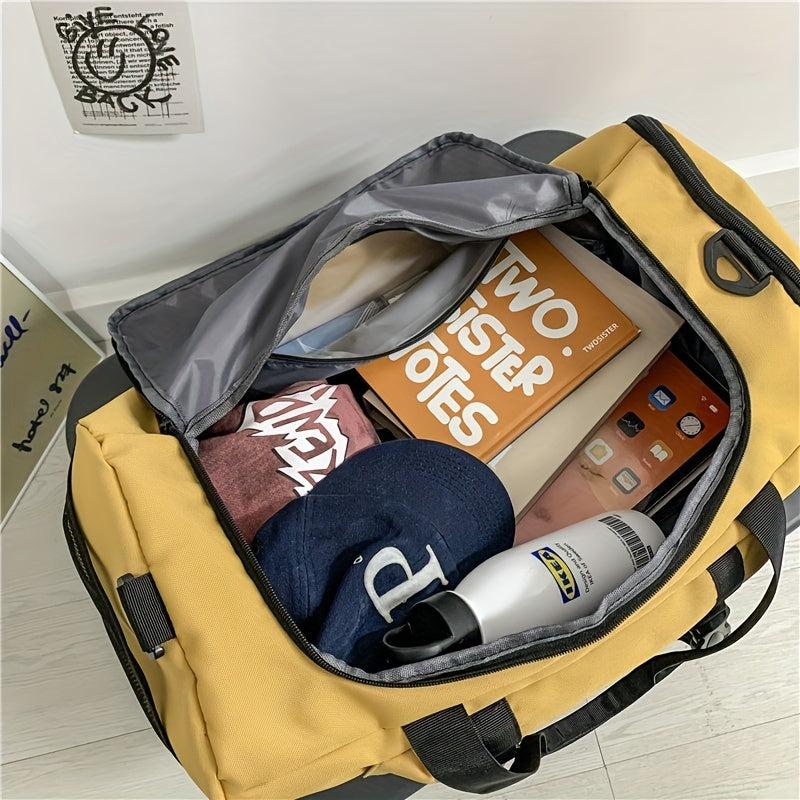 Large Capacity Travel Bag with Shoe Compartment
