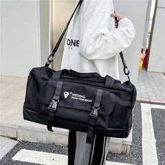 Large Capacity Travel Bag with Shoe Compartment