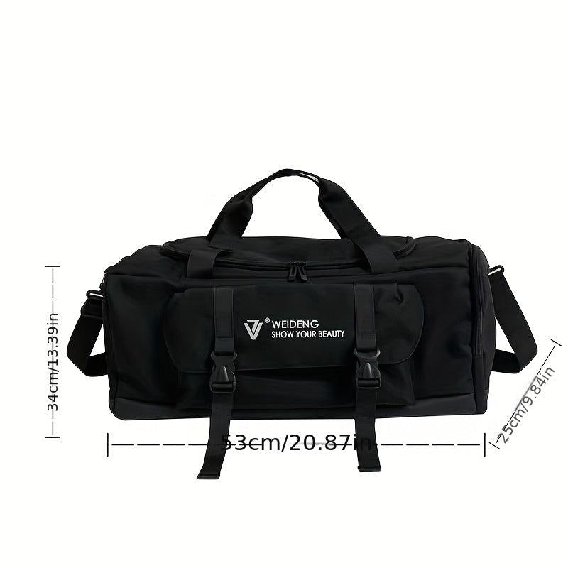 Large Capacity Travel Bag with Shoe Compartment