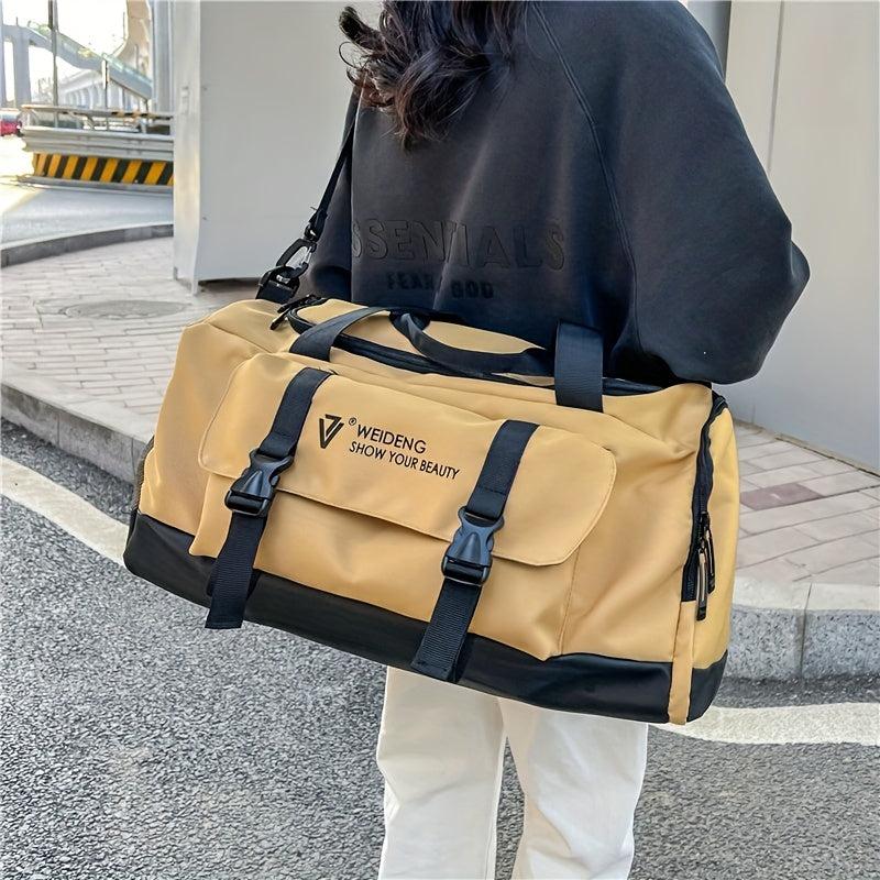 Large Capacity Travel Bag with Shoe Compartment