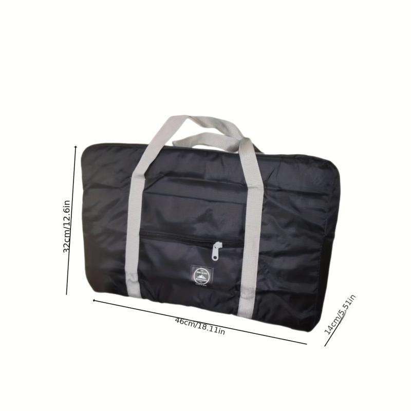Large Capacity Carry on Tote Dacron Lightweight Luggage Weekender Bag