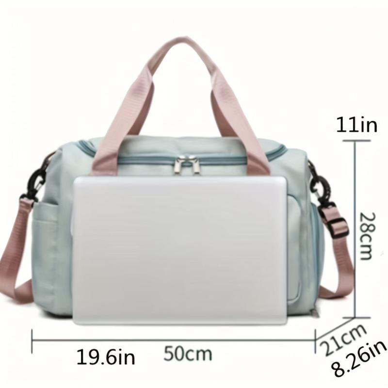 Outdoor Sports Luggage Bag Dry/Wet Separate Storage With Shoes Compartment