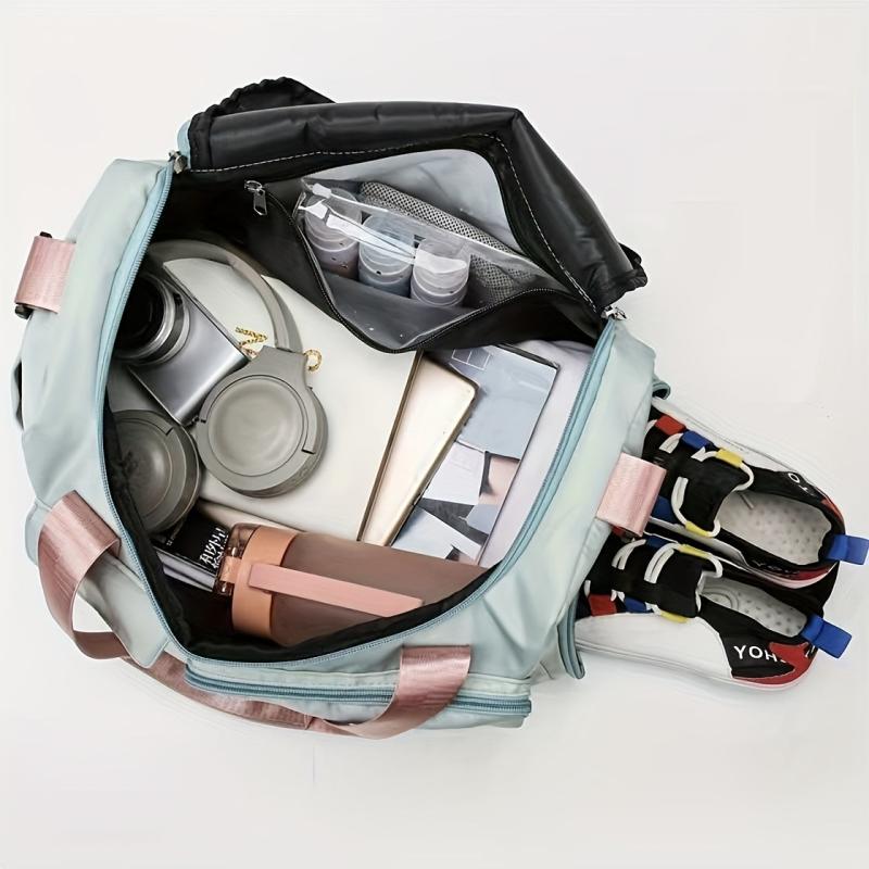 Outdoor Sports Luggage Bag Dry/Wet Separate Storage With Shoes Compartment